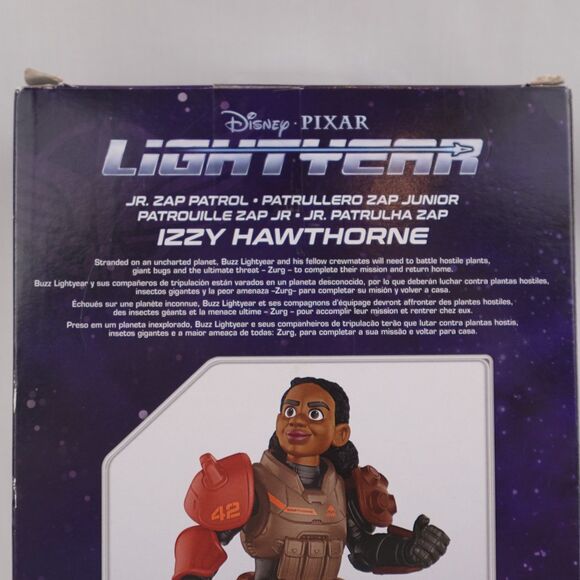 Disney Pixar Izzy Hawthorne Jr Zap Patrol Lightyear 10.6" Action Figure Mattel - Picture 13 of 13